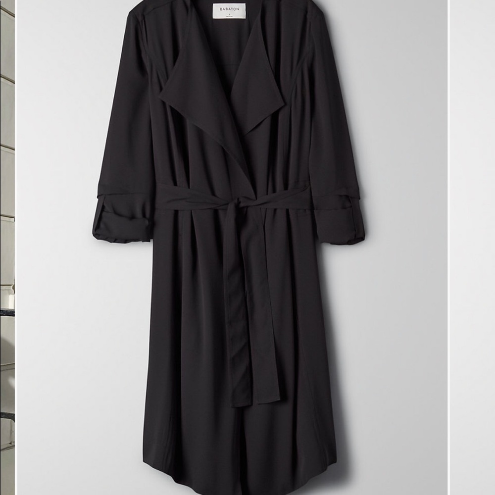 Babaton Flowy Trench Coat